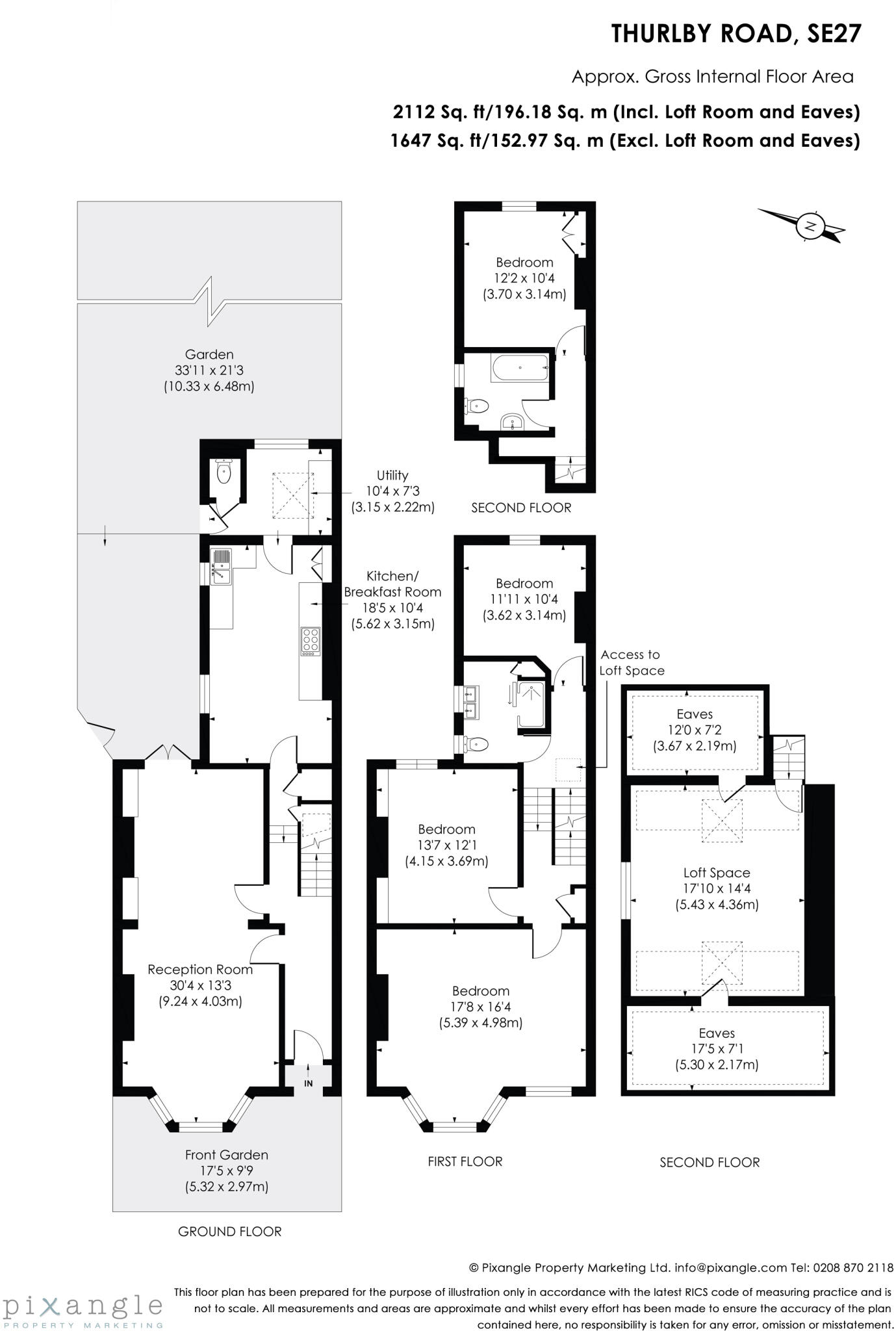 Thurlby Rd, West Norwood, London, SE27 floorplan