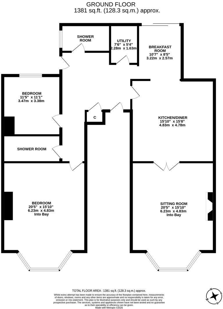 Henshelwood Terrace, Jesmond, Newcastle upon Tyne floorplan