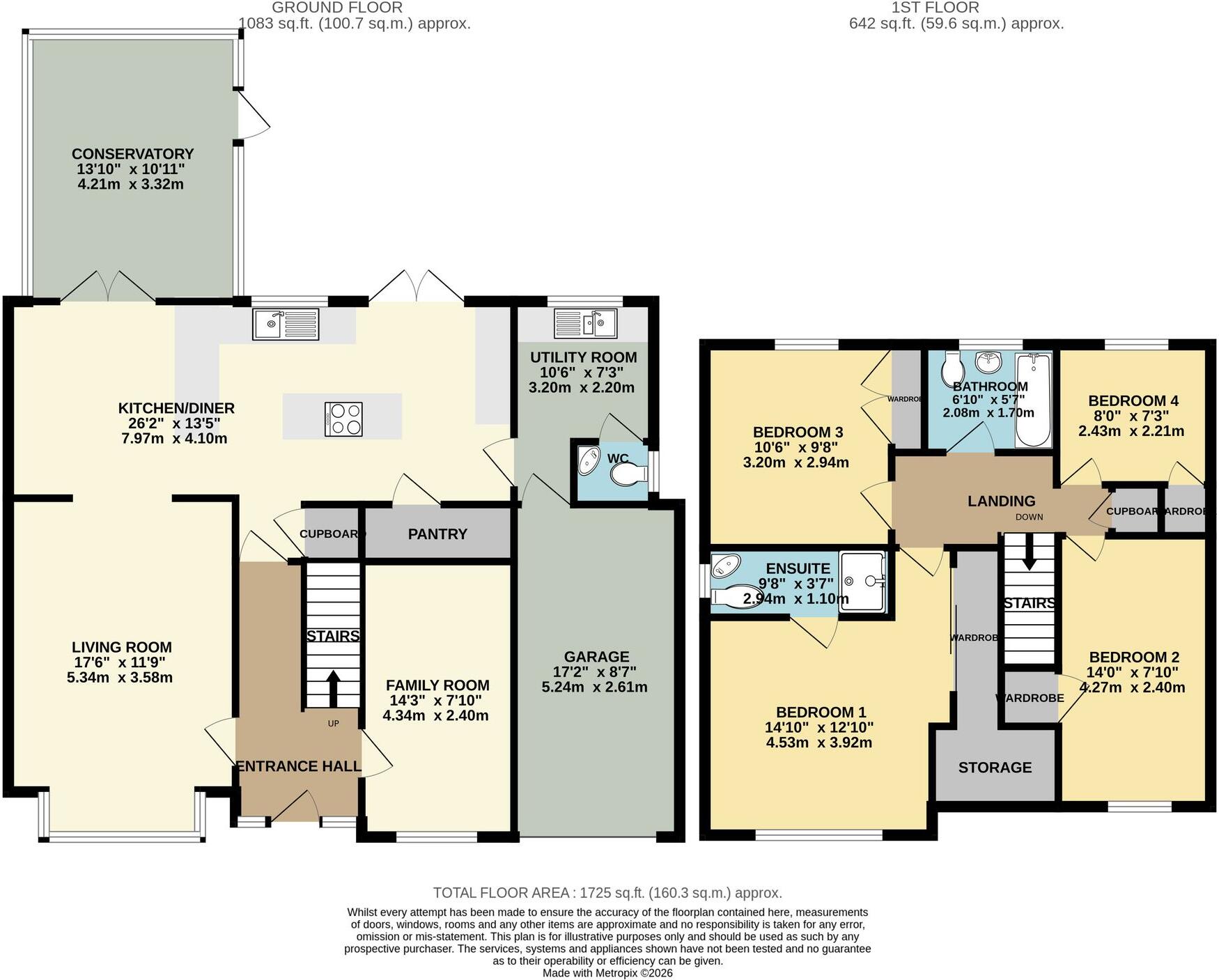 9, Deer Park Drive, Newport, TF10 floorplan