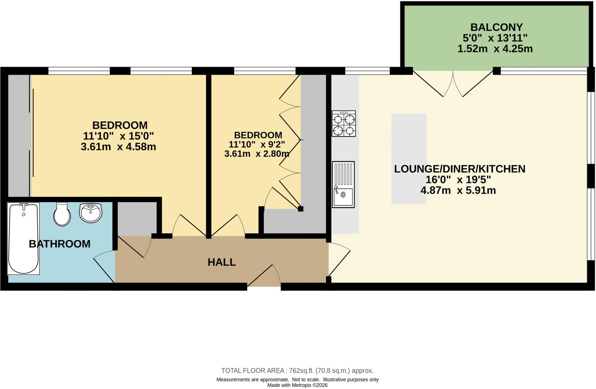 London Road, High Wycombe floorplan