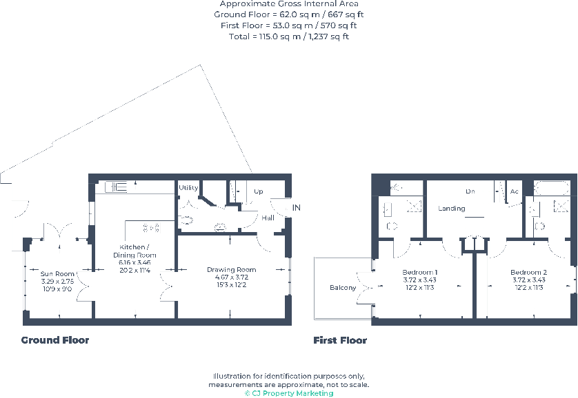 Hampdens Way, Watlington floorplan