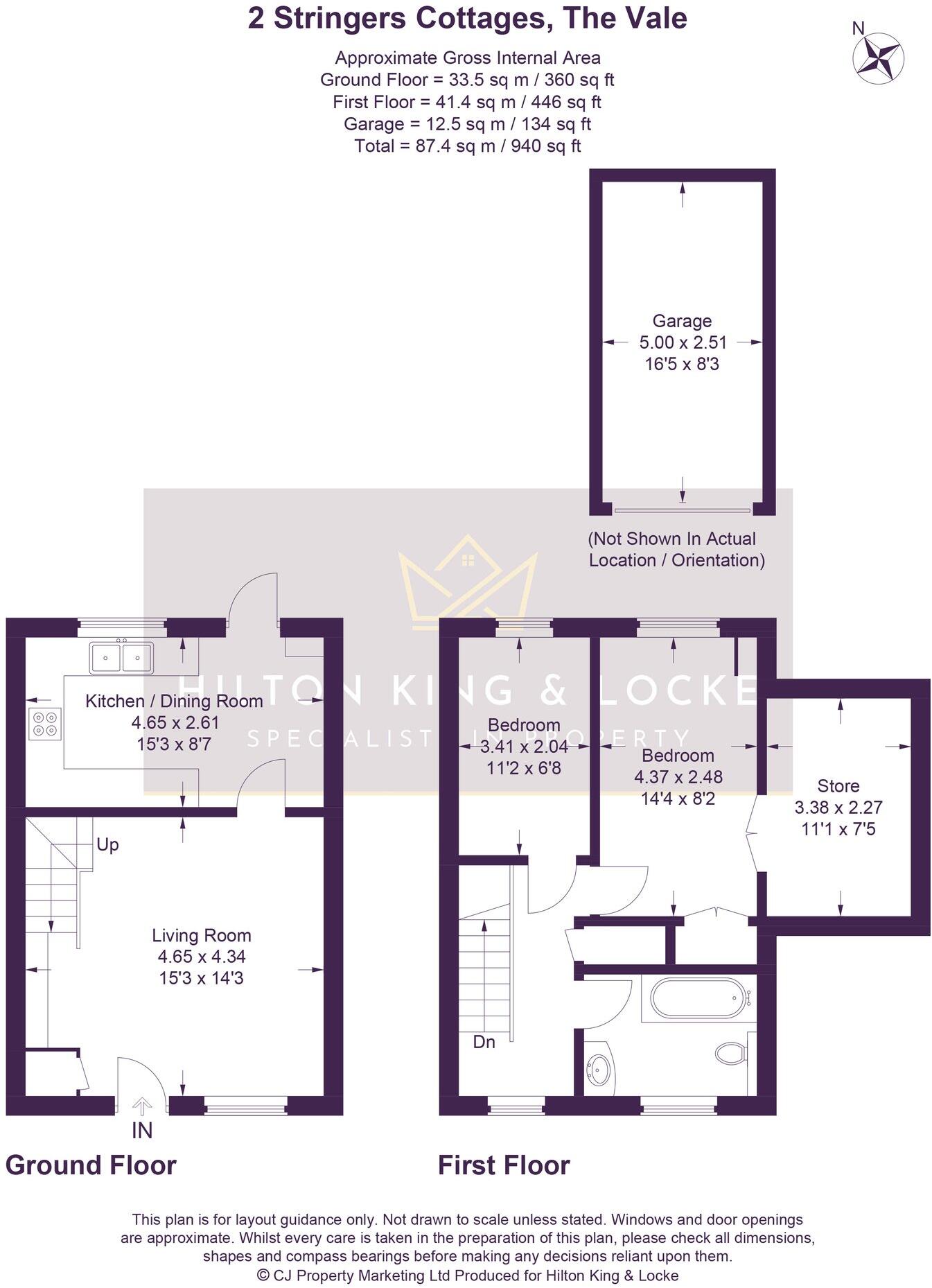 2, Stringers Cottages, GERRARDS CROSS, SL9 floorplan