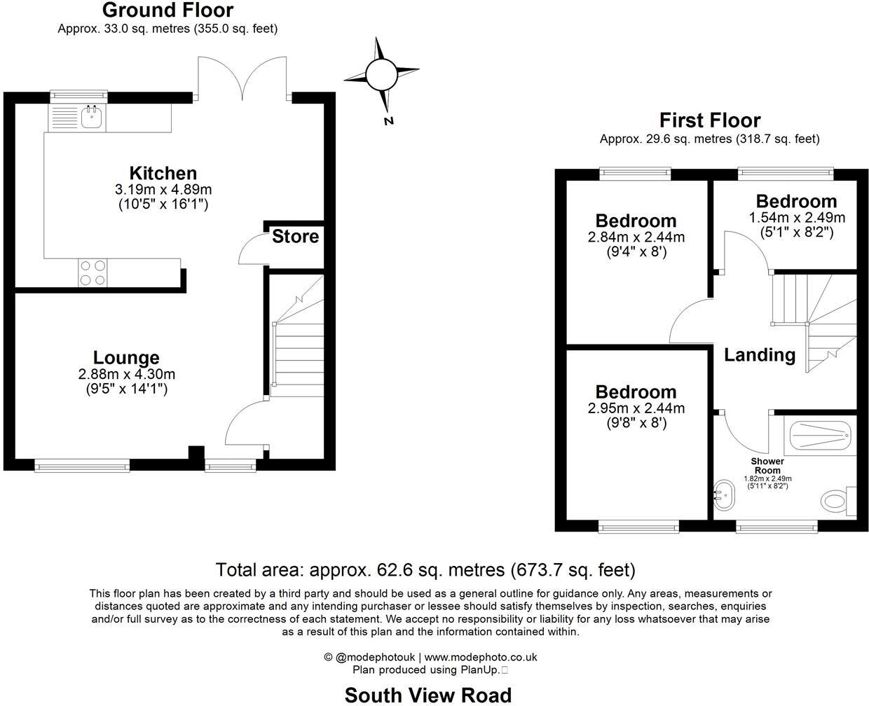 Southview Road, Loughton floorplan
