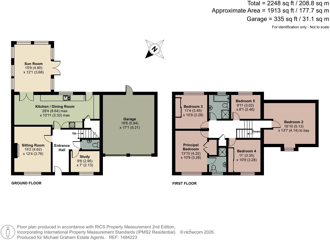 Upper Wood Close, Shenley Brook End, Milton Keynes, Buckinghamshire, MK5 floorplan