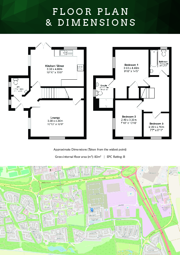 39 Lawder Gardens, Glenrothes, KY7 4AN floorplan