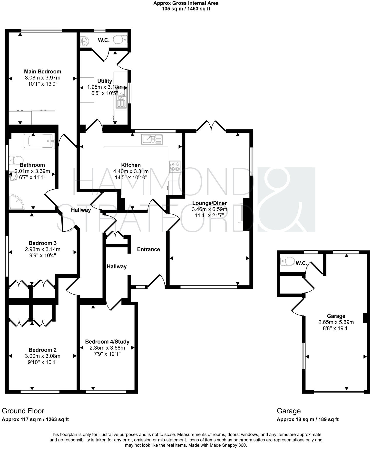 Queens Road, Hethersett floorplan