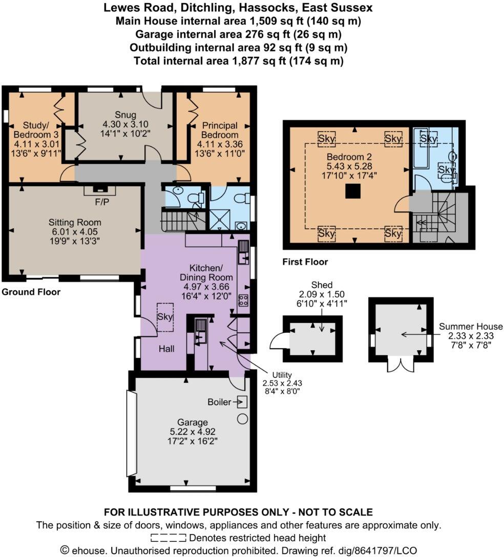 Lewes Road, Ditchling, East Sussex floorplan