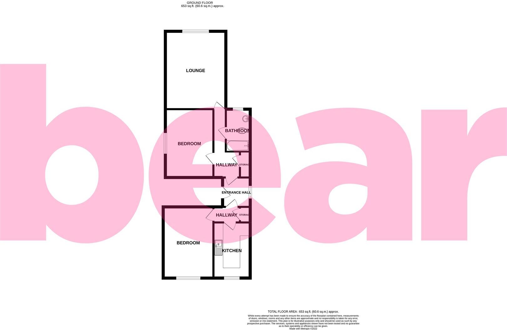 Palmerston Court, Palmerston Road, Westcliff-on-Sea floorplan
