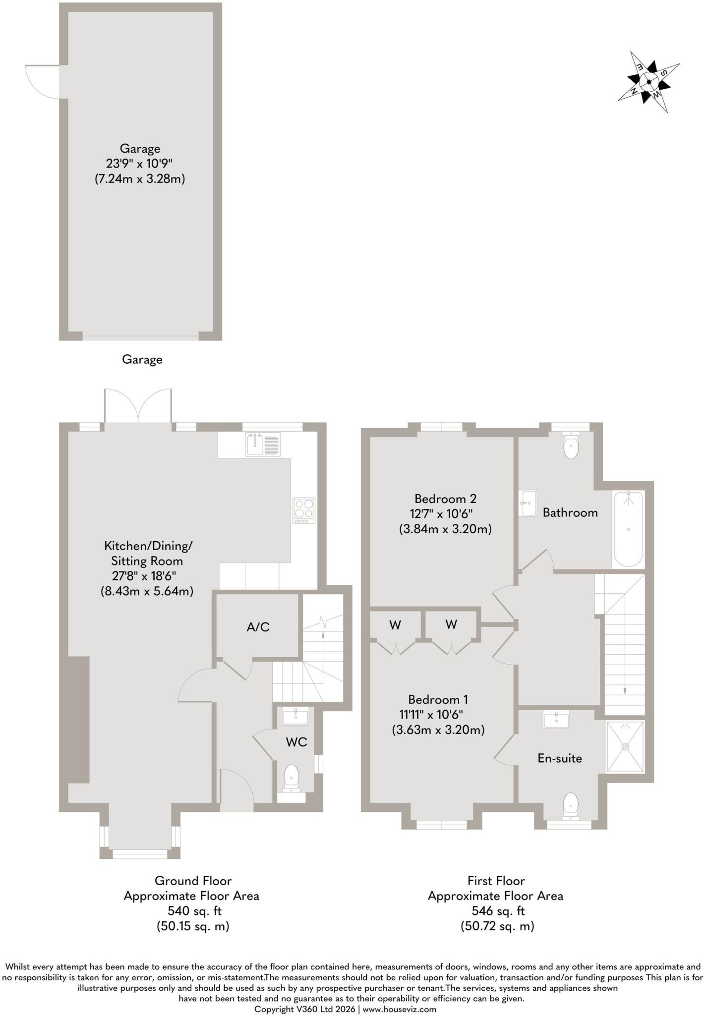 Beautifully Presented Home with Pond Views in Docking floorplan