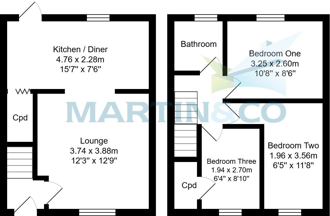 Albert Avenue, Saltaire floorplan