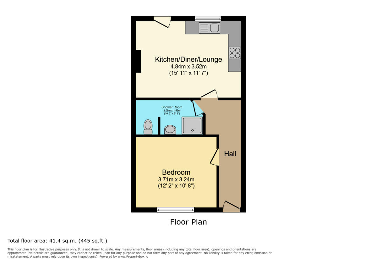 Hepburn Road, Bristol, BS2 floorplan