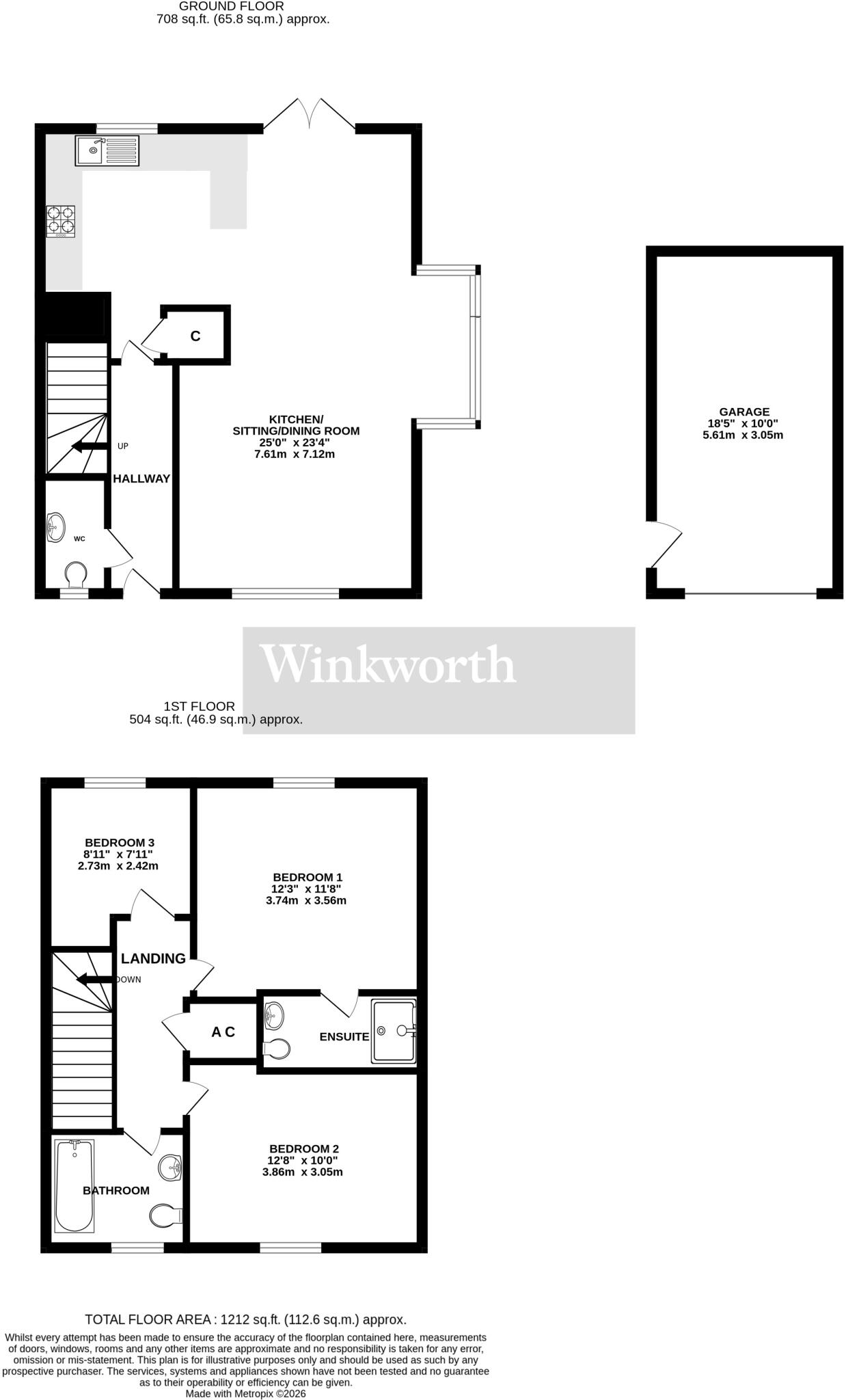 Carrington Close, Poringland, Norwich, Norfolk, NR14 floorplan