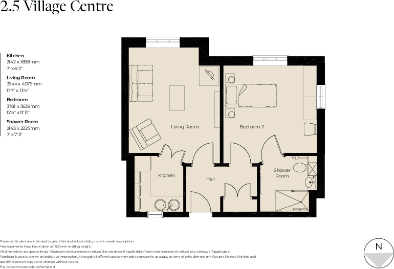 2.5 Village Centre, Richmond Villages Painswick, Stroud Road, Painswick, Gloucestershire floorplan