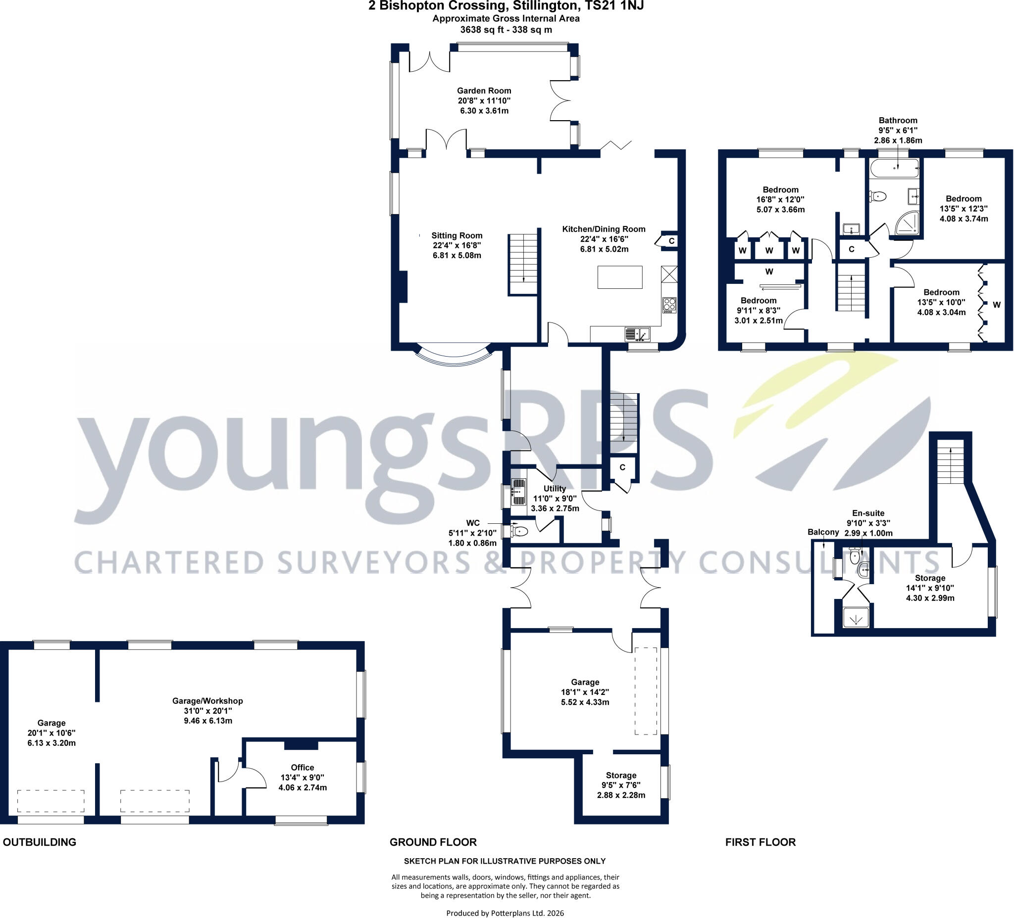 Stillington, Stockton-on-Tees, Durham, TS21 floorplan