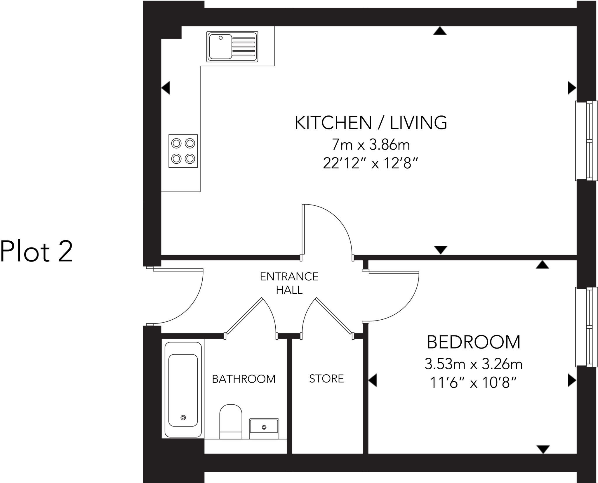 Blackhall Meadow, Loxwood floorplan