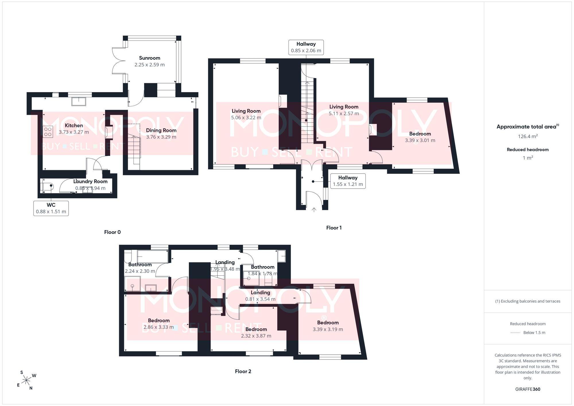 Church Street, Henllan, LL16 floorplan