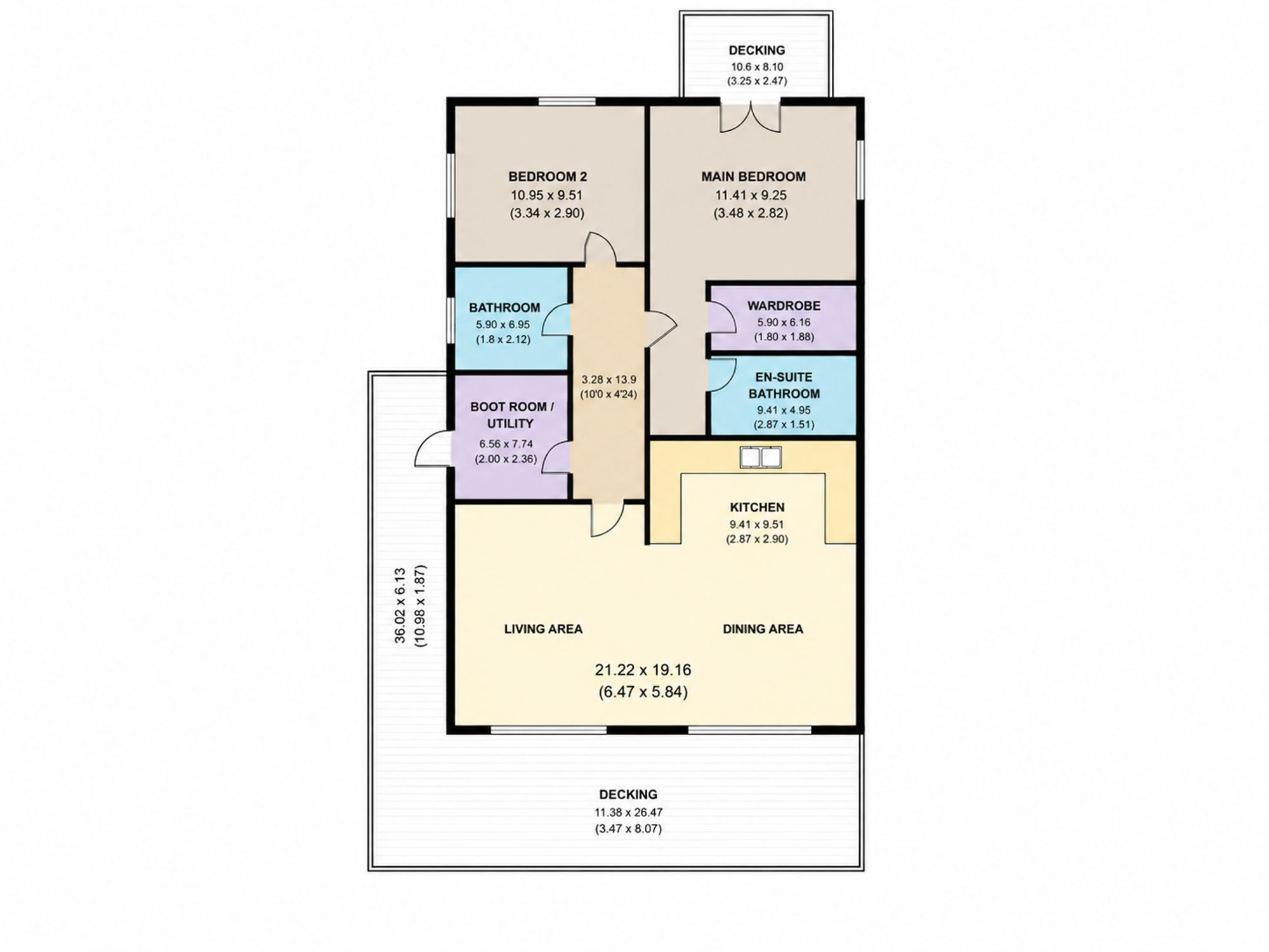 Mutton Hall Caravan Park, Ombersley, WR9 floorplan