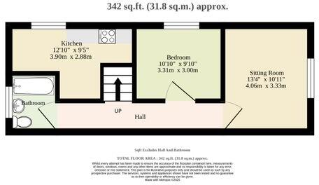 Top and Bottom flats of 1A Winter Road, Norwich, Norfolk NR2 3RR floorplan