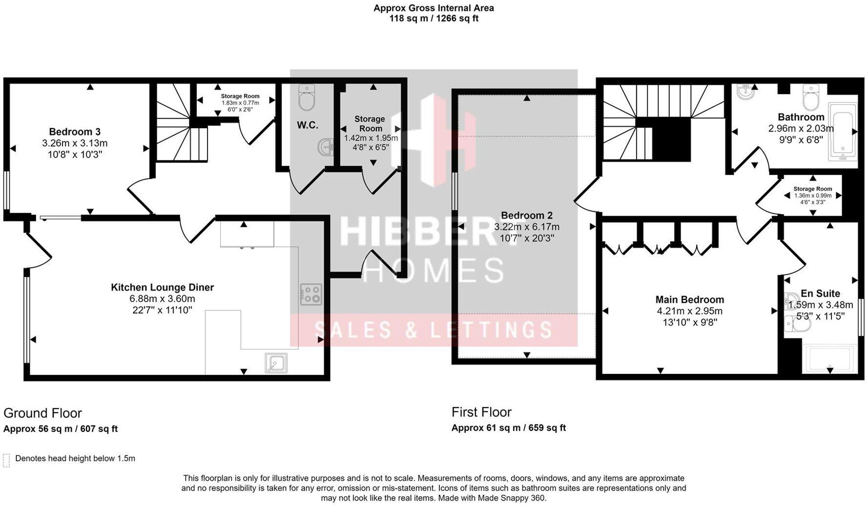 Hope Square, Valiant House, WA14 floorplan