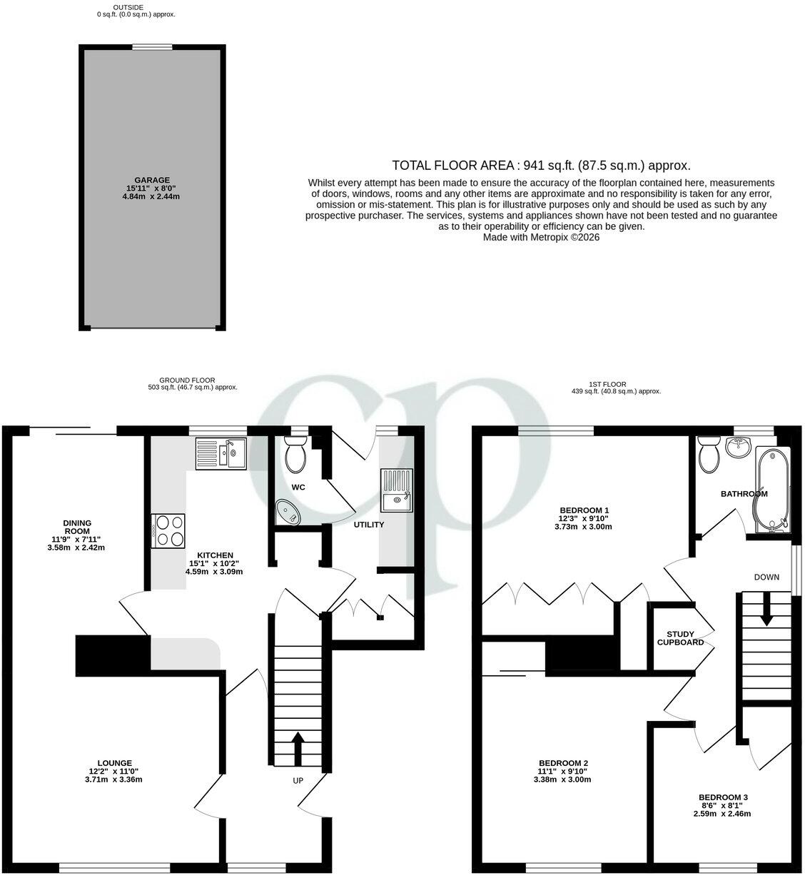 Station Road, Ampthill, Bedfordshire, MK45 floorplan