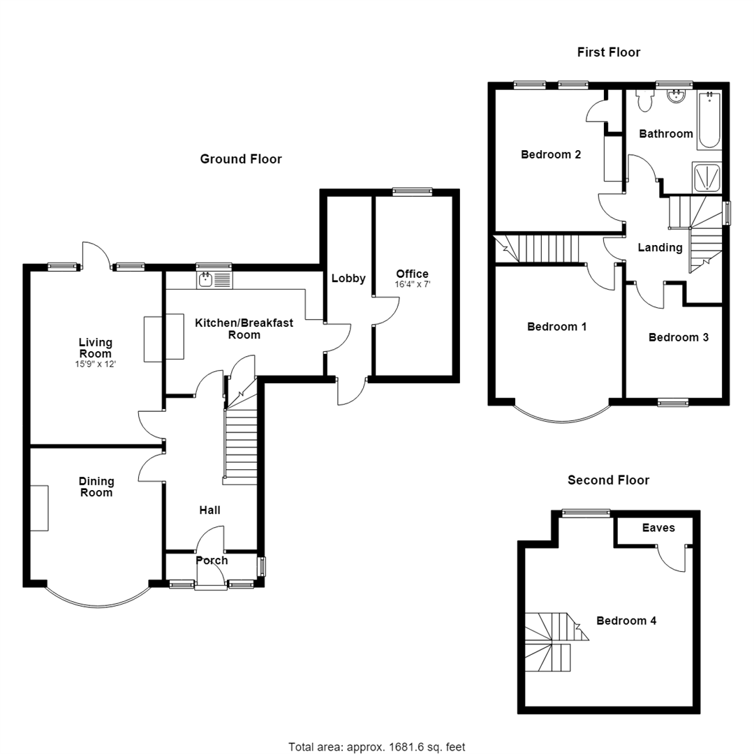 30 Radbrook Road, Shrewsbury, SY3 9BE floorplan