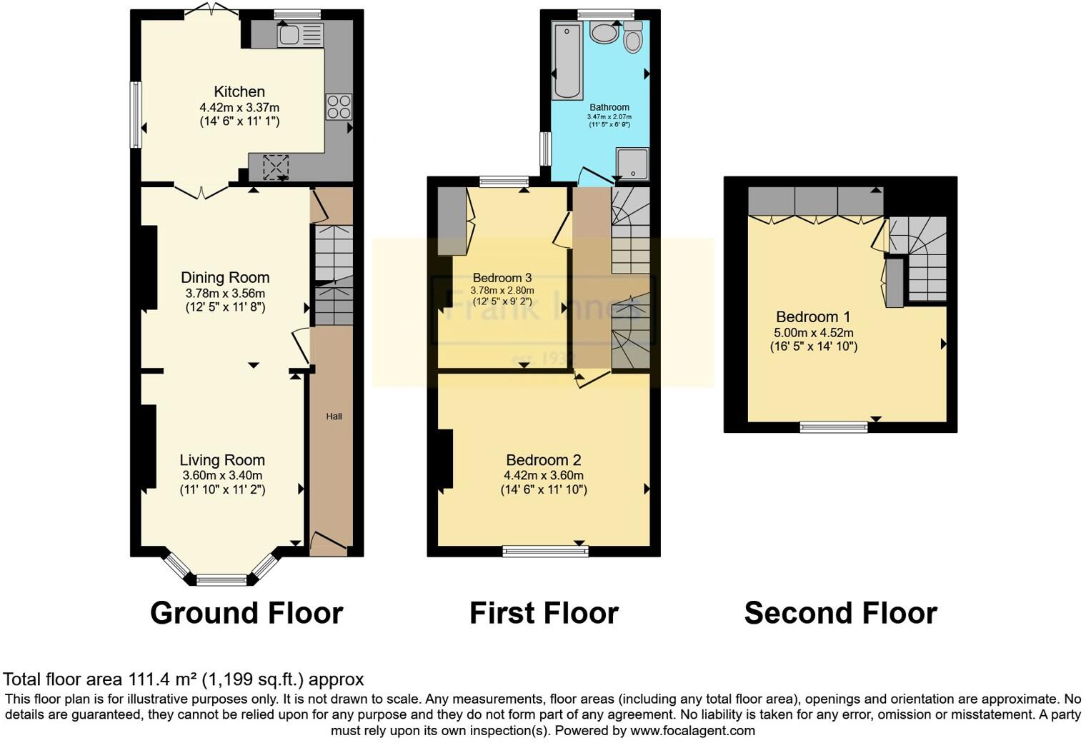 Morley Avenue, NOTTINGHAM, Nottinghamshire, NG3 floorplan