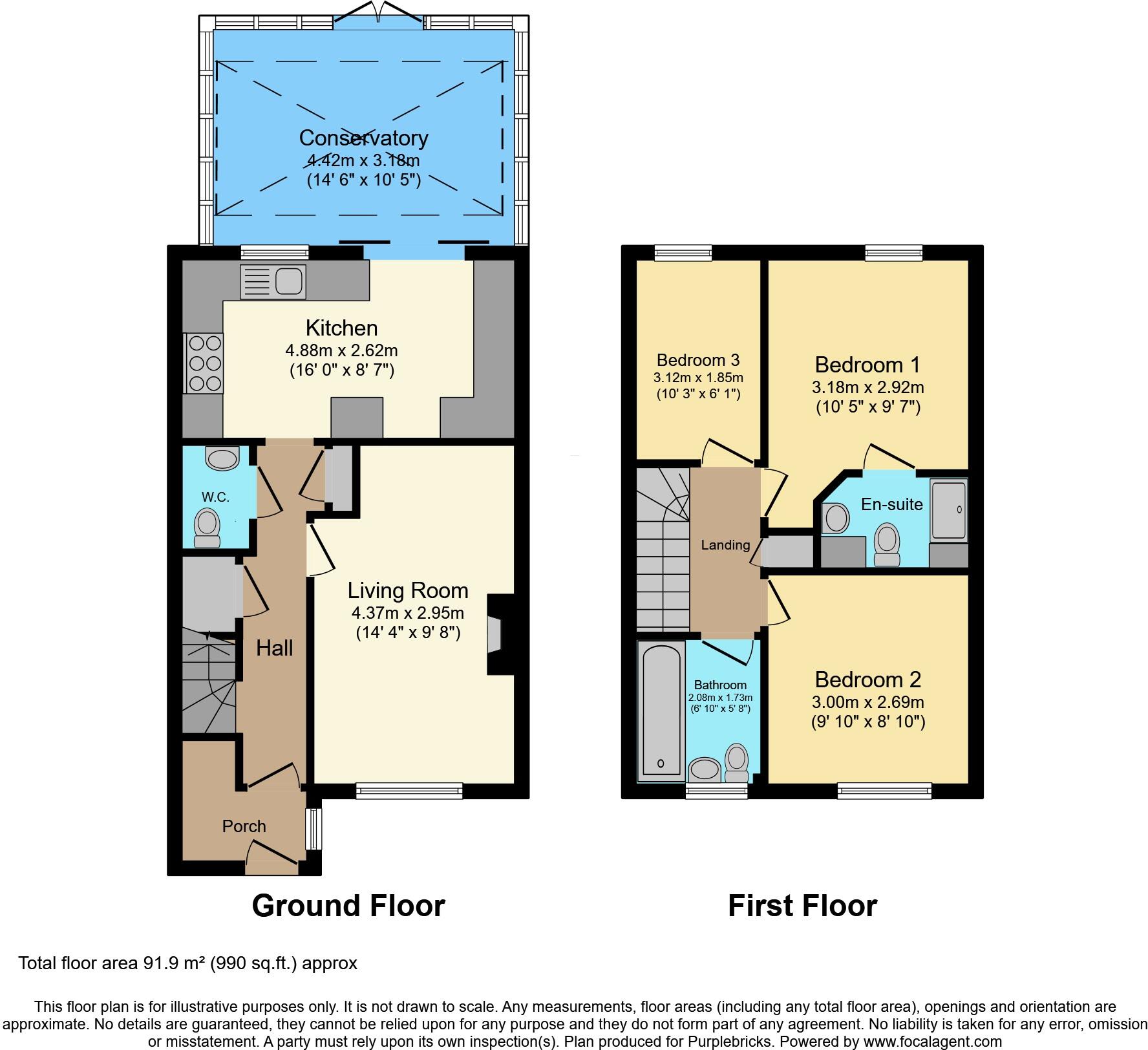 Harlands Mews, Uckfield, TN22 floorplan