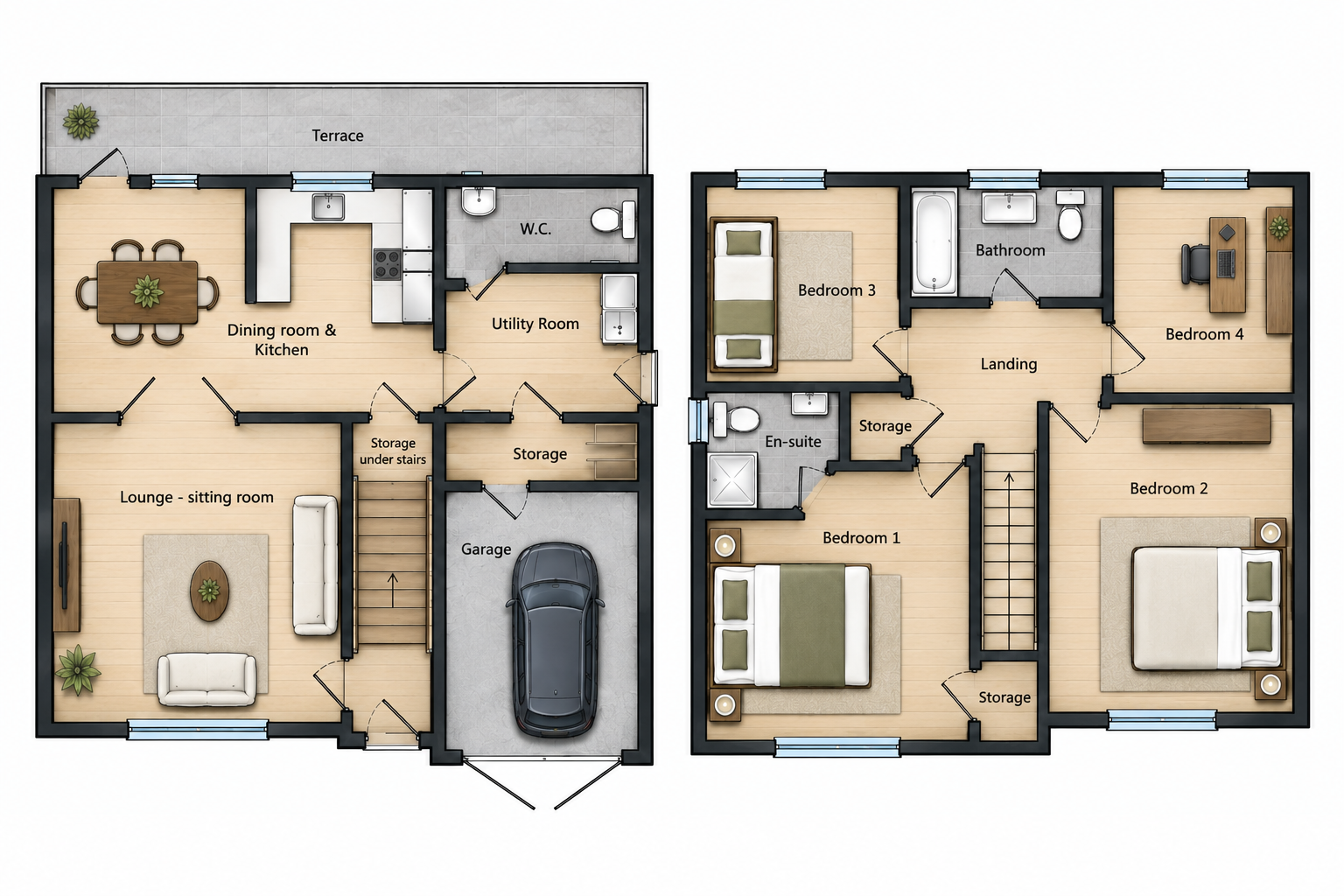 83 Bluebell Bank, Barnsley, S70 4NJ floorplan