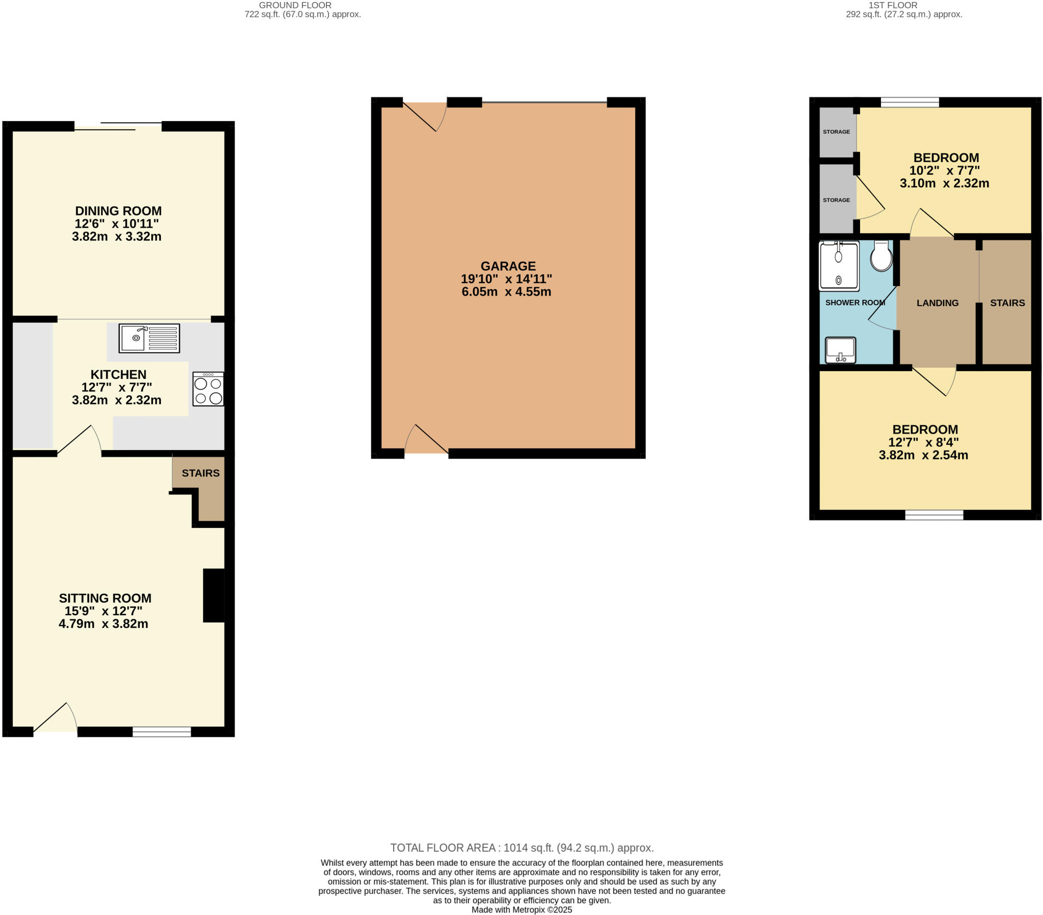 Field View Gardens, Beccles, Suffolk floorplan