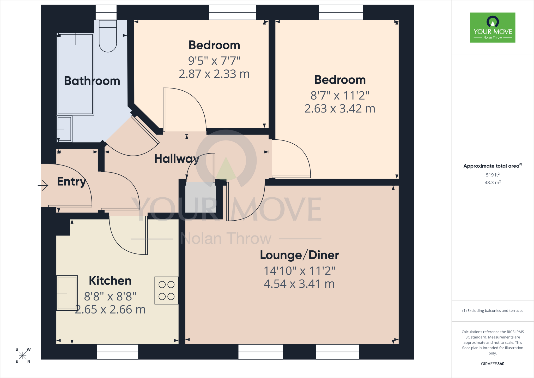 Newport Pagnell Road, Wootton, Northampton, NN4 floorplan