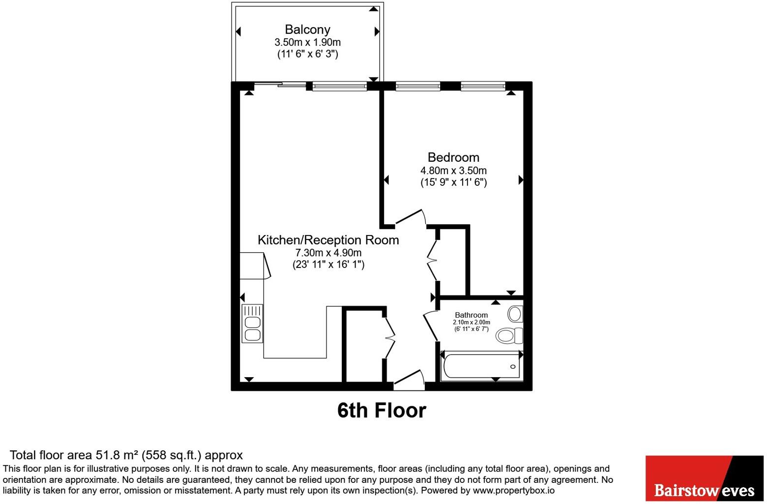 Dukes Road, Walthamstow, E17 floorplan