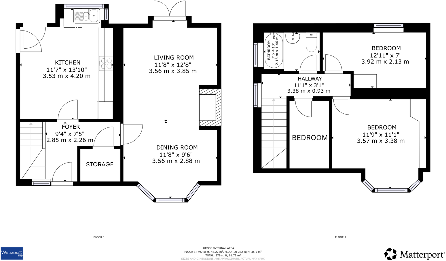 St Aidans Road, Sheffield, S2 2NG floorplan