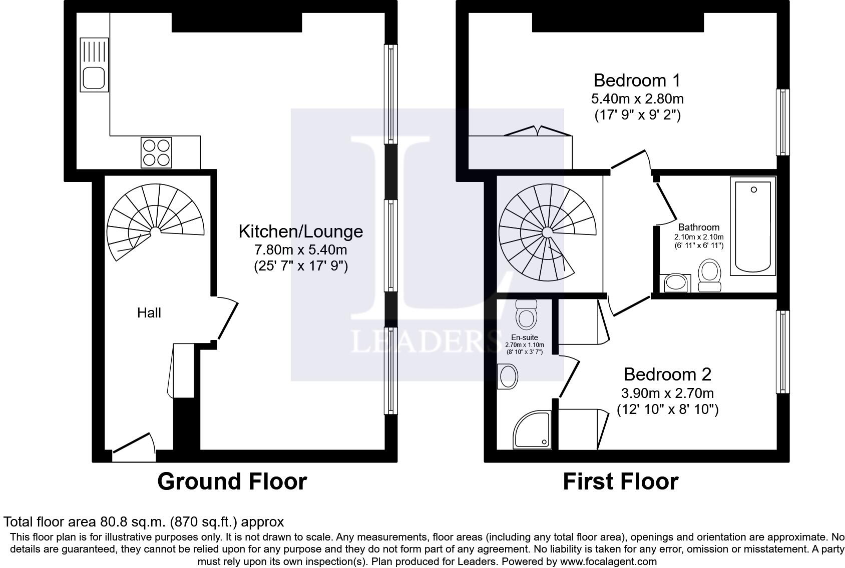 Canute Castle, 2 Royal Crescent Road, Southampton, SO14 floorplan