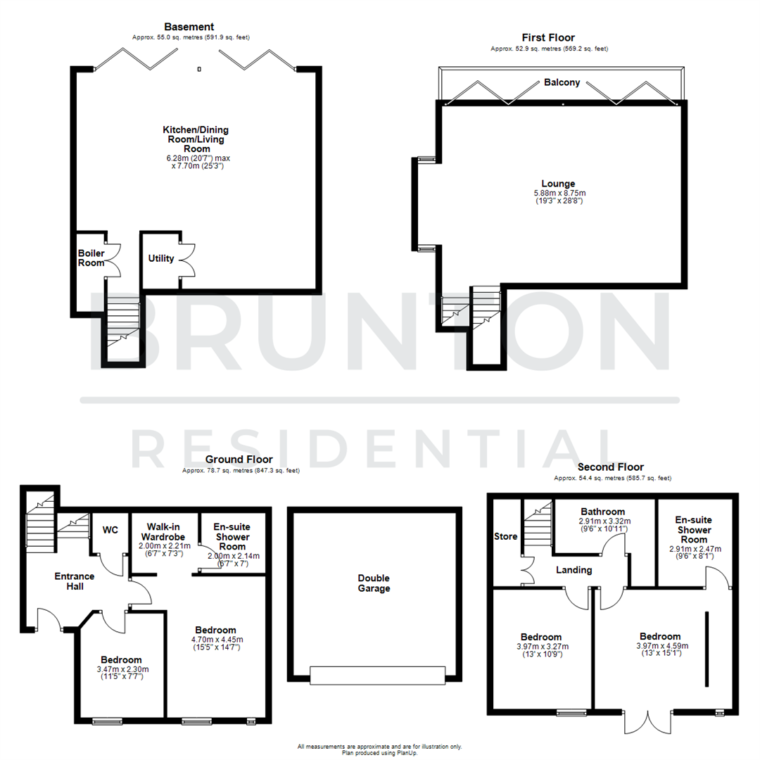 Heritage Gardens, High Gosforth Park, NE3 floorplan