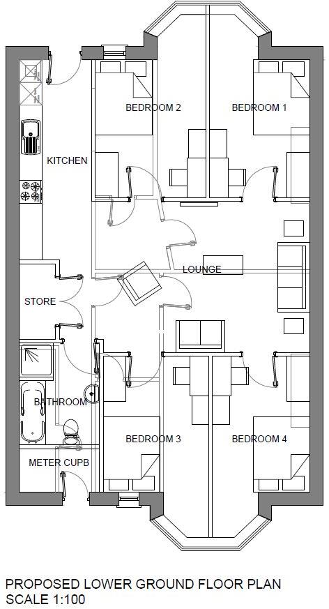 Woodsley Rd, Leeds floorplan