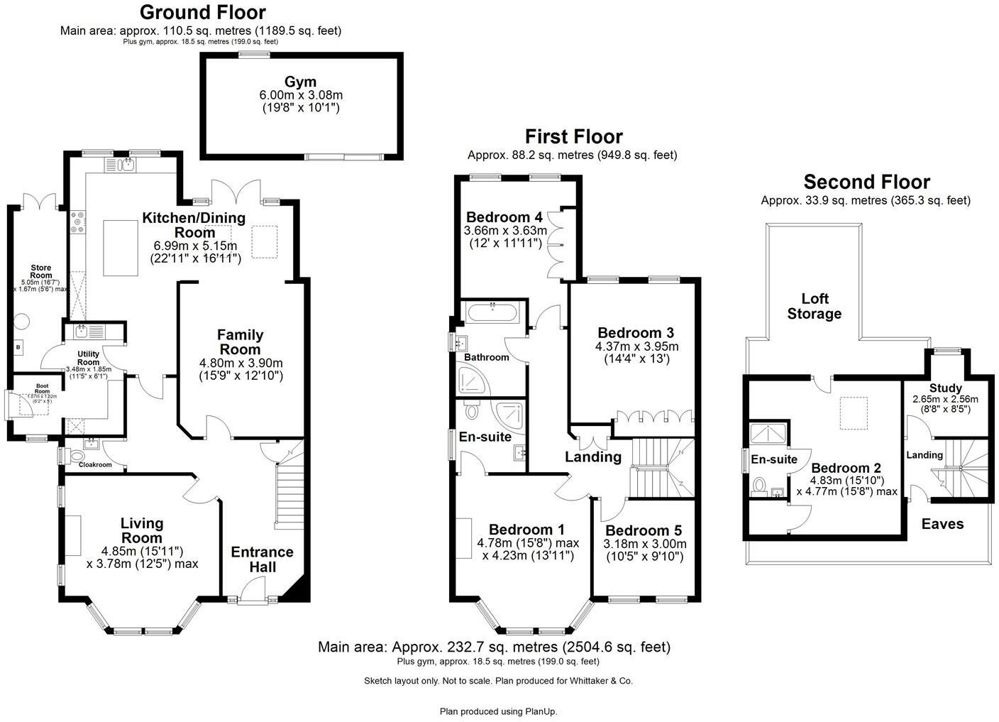 Moreton Avenue, Harpenden floorplan