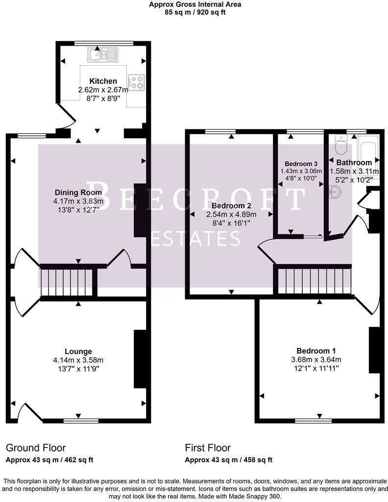 Station Road, Wombwell, Barnsley floorplan