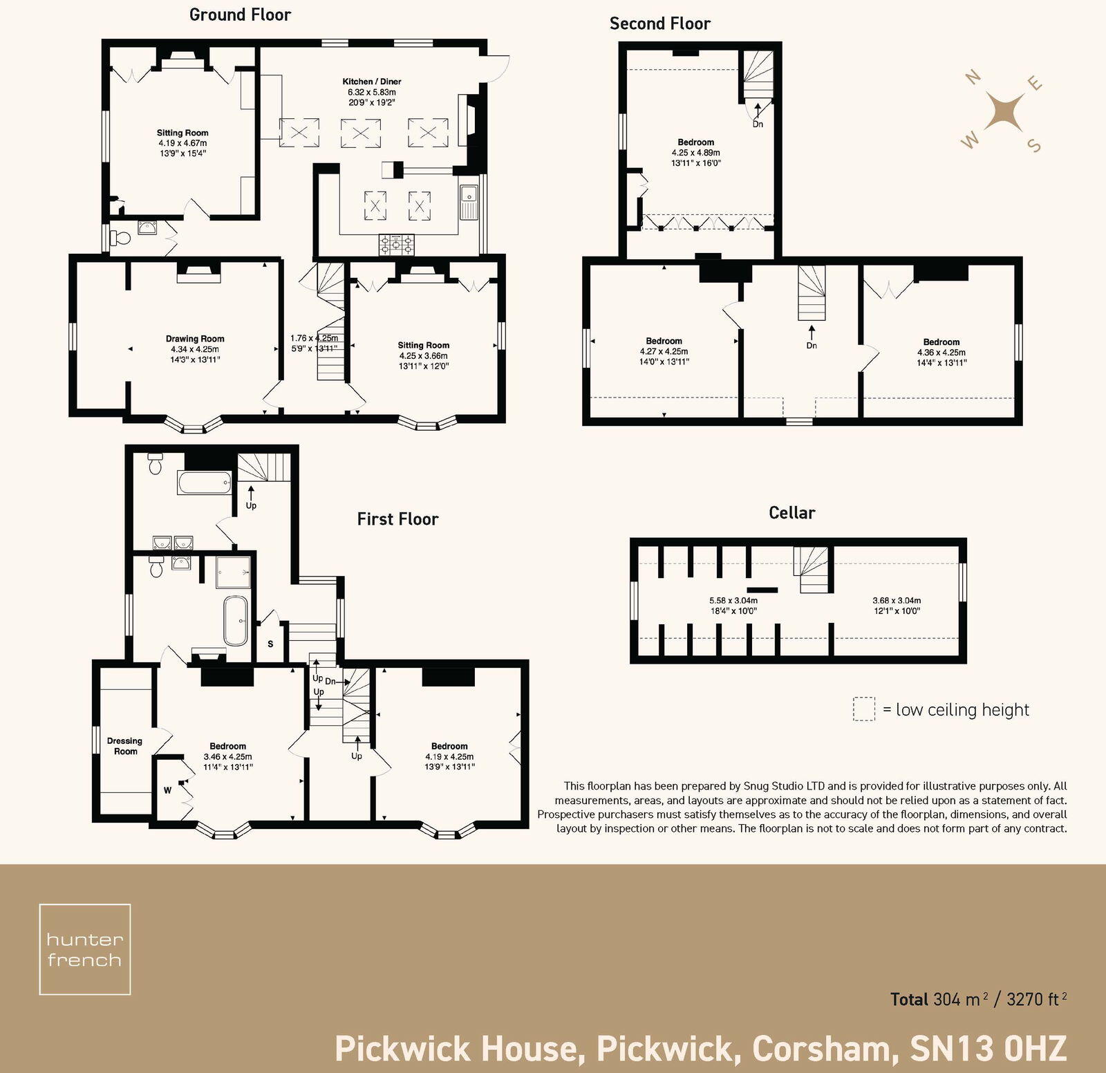 Pickwick, Corsham, SN13 0HZ floorplan