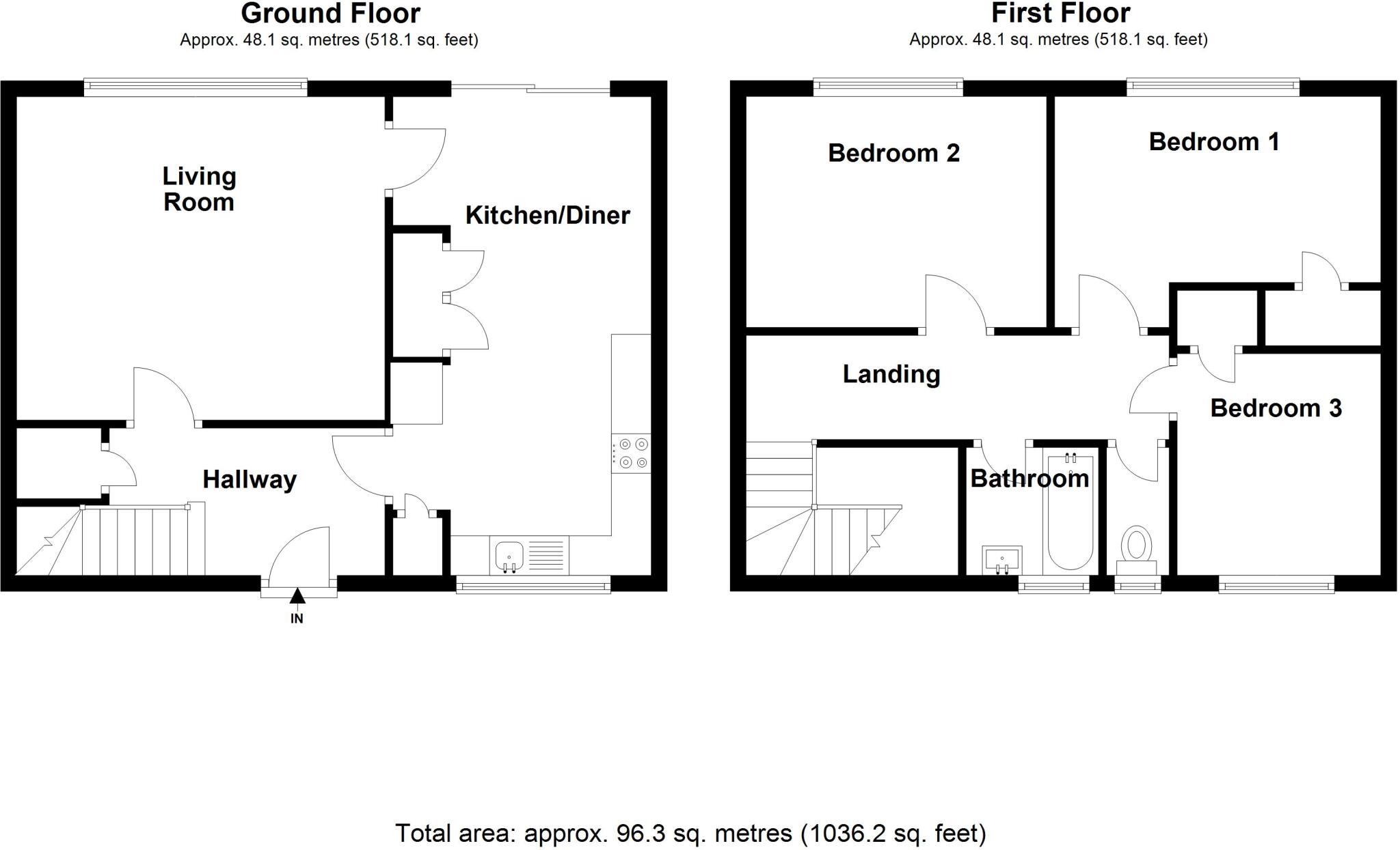 Long Riding Basildon SS14 floorplan