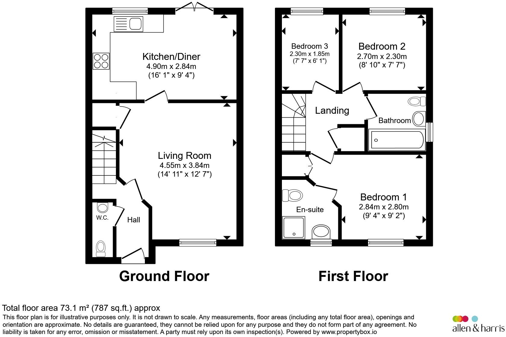 Gregor Drive, Calne floorplan