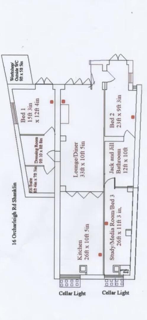The Old Library, Orchardleigh Road, Shanklin, Isle of Wight floorplan
