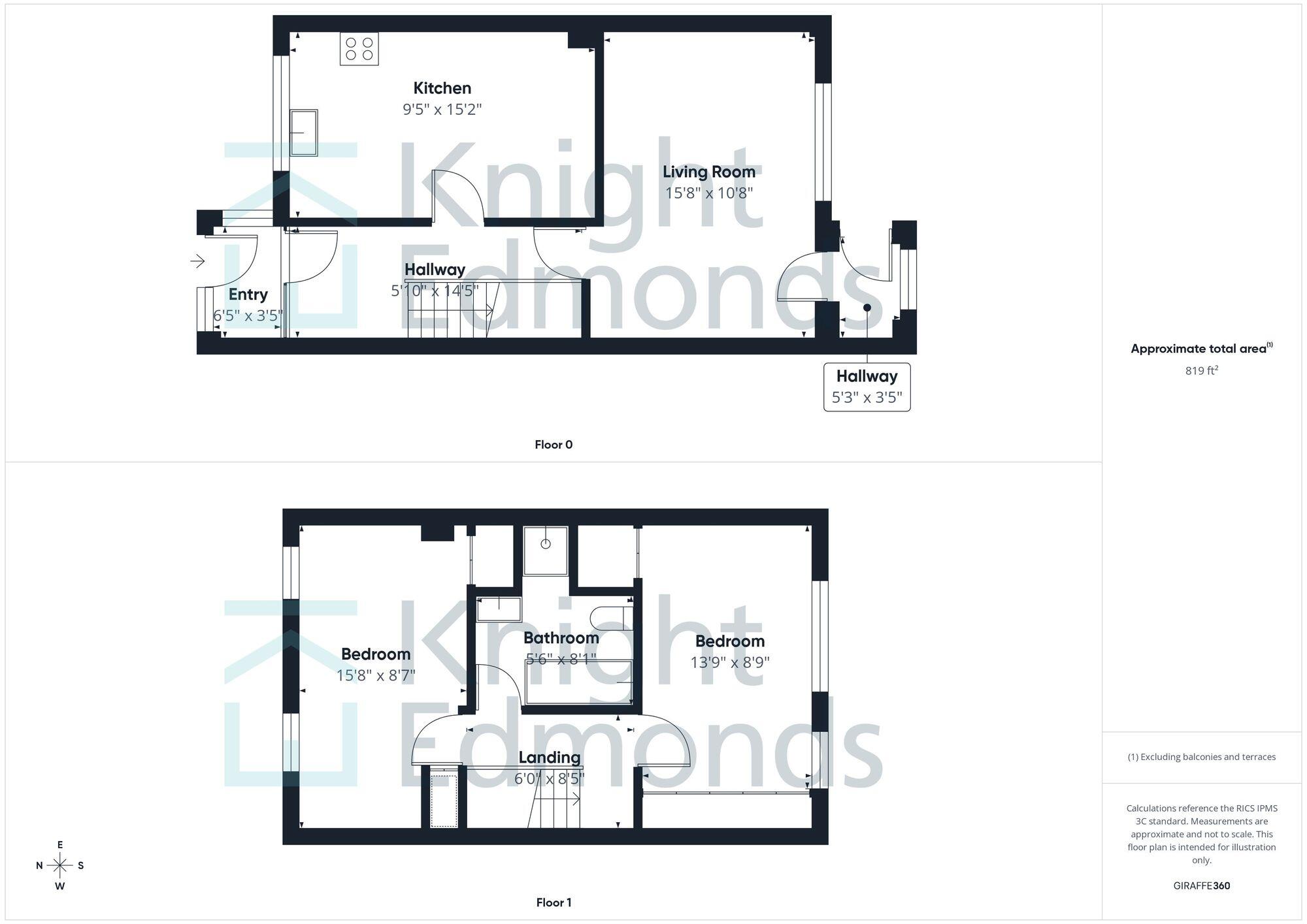 Denstead Walk, Maidstone, ME15 floorplan
