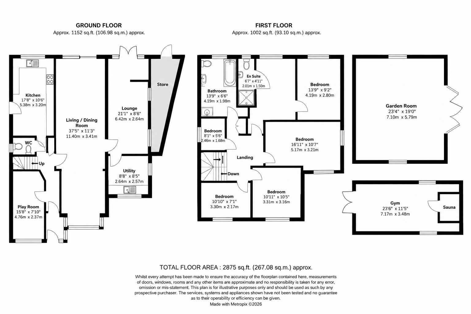 Maplefield, Park Street, St. Albans, Hertfordshire, AL2 floorplan