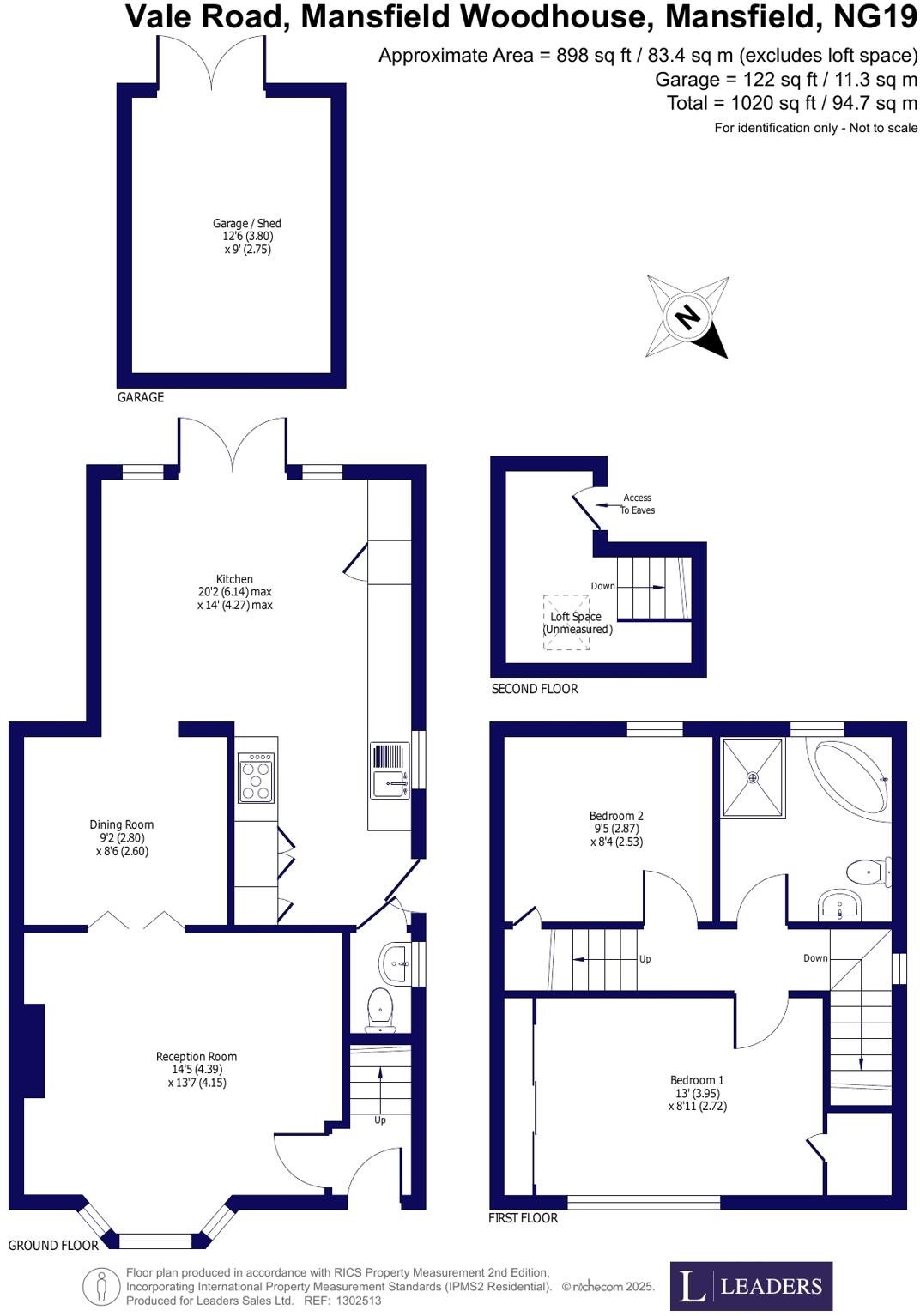 Vale Road, Mansfield Woodhouse, Mansfield floorplan