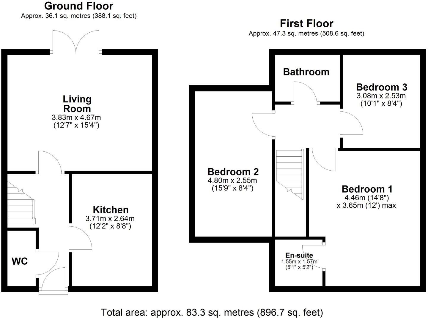 Weavers Close, Great Dunmow, Essex, CM6 floorplan