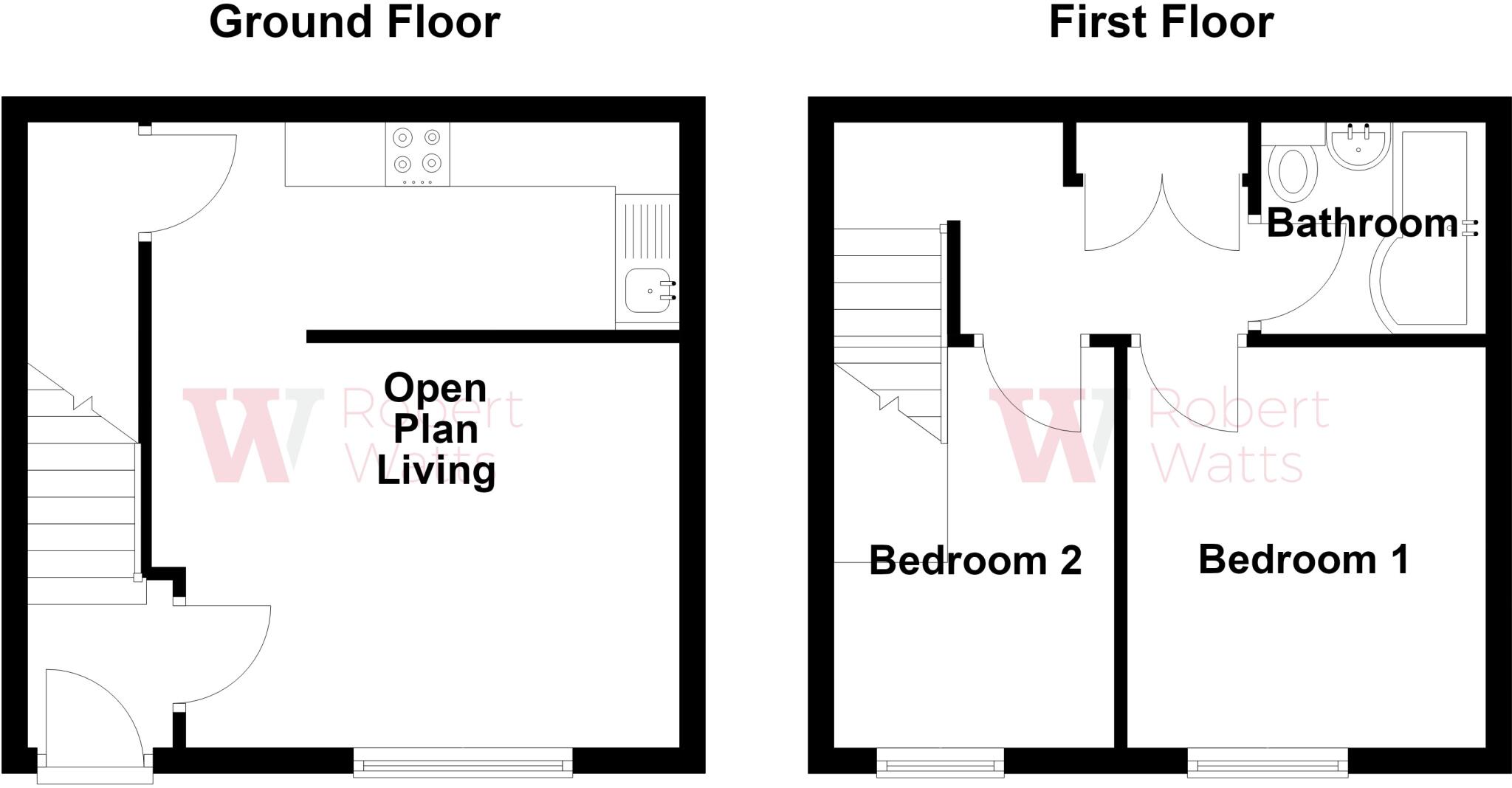 Centre Street, Heckmondwike, West Yorkshire, WF16 floorplan