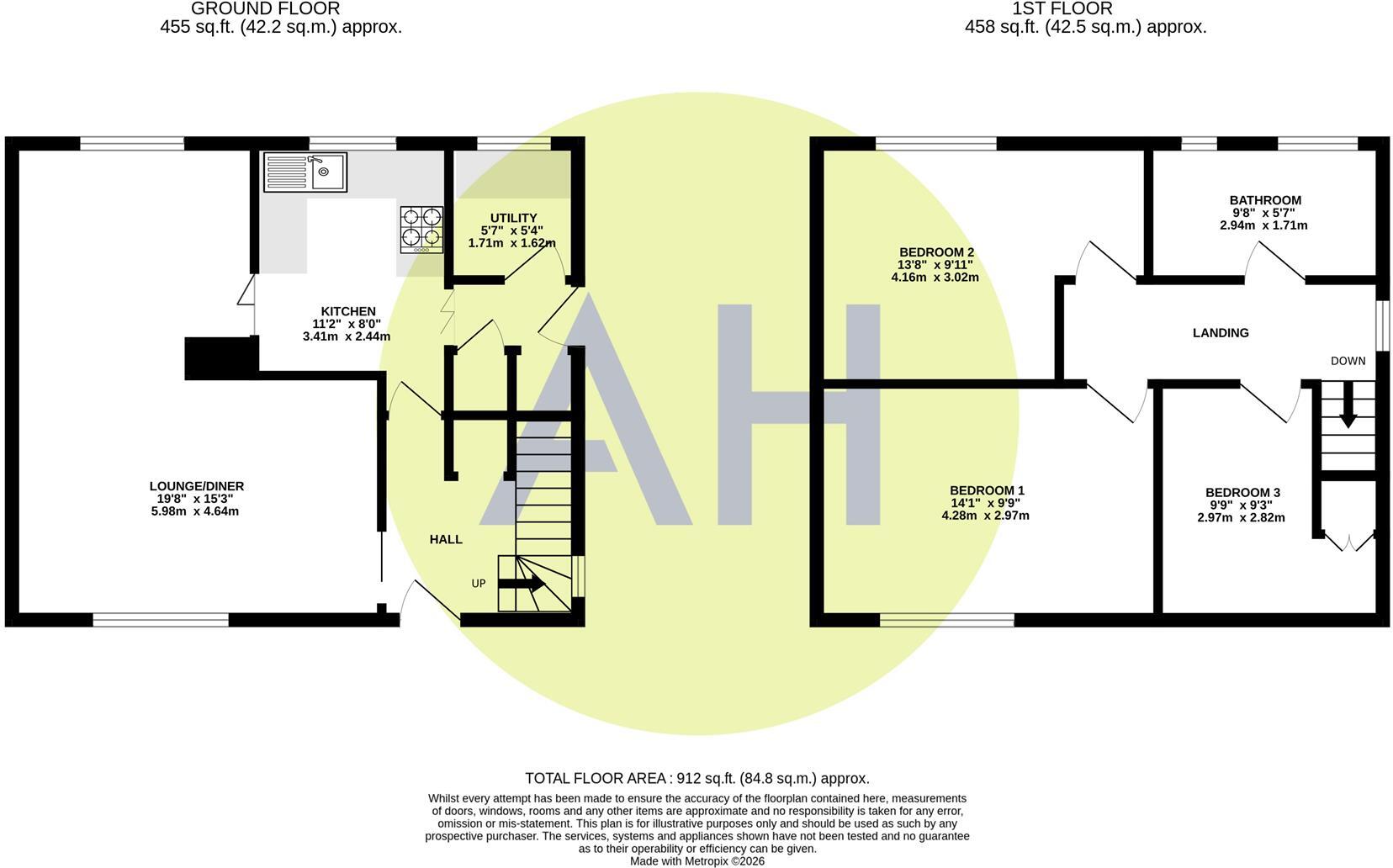 Southwick Road, Manchester floorplan