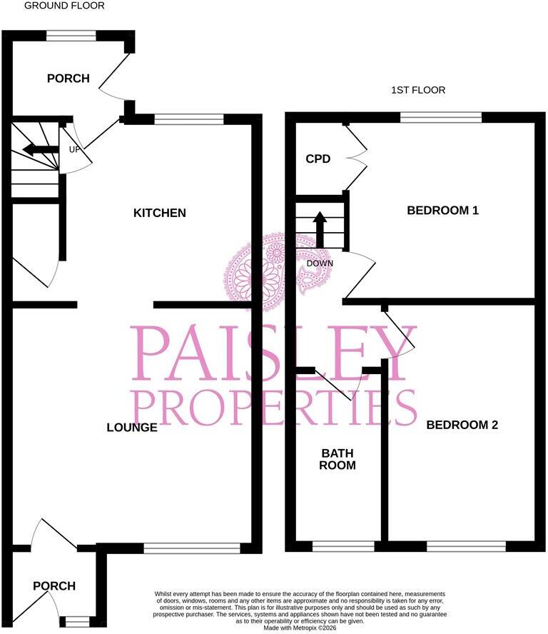 School Street, Staincross, Barnsley floorplan