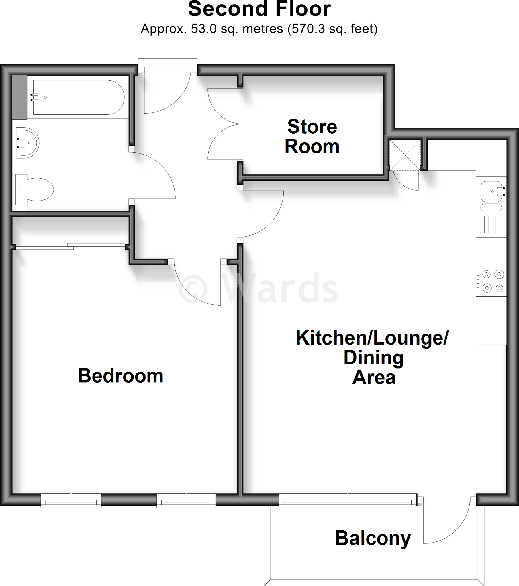 Vauxhall Place, Dartford, Kent floorplan