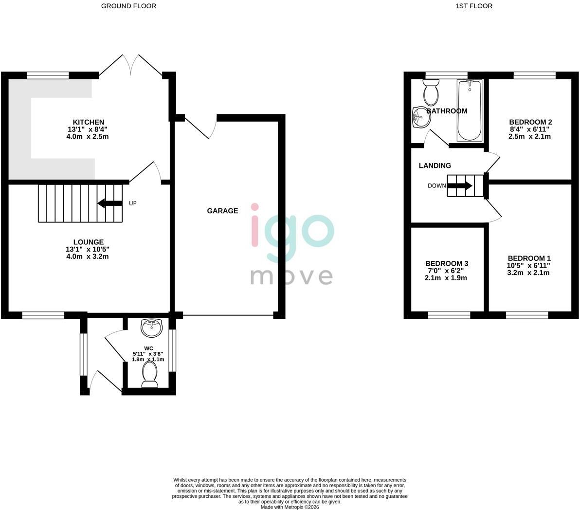 Springfield Road, Middlesbrough floorplan